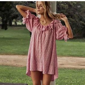 ISO Doen Pink Solaris Nightgown Size Small